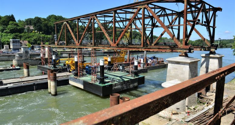 Construction renewal Seine