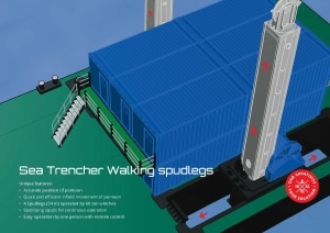 Sea Trencher Baars walking spudlegs